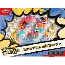Pokemon: Mega-Feraligatr ex Collection Spanish.