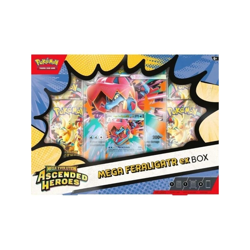 Acquista la Mega-Feraligatr Collection Box ex | Pokémon TCG