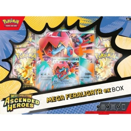 Buy Pokémon TCG Mega Feraligatr ex Collection Box
