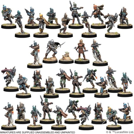 Star Wars Legion Mandalorian Army Box Content Image Buy Star Wars Legion