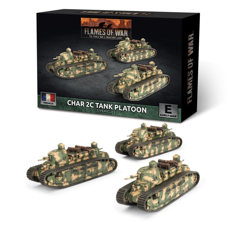 Char 2C Tank Platoon.