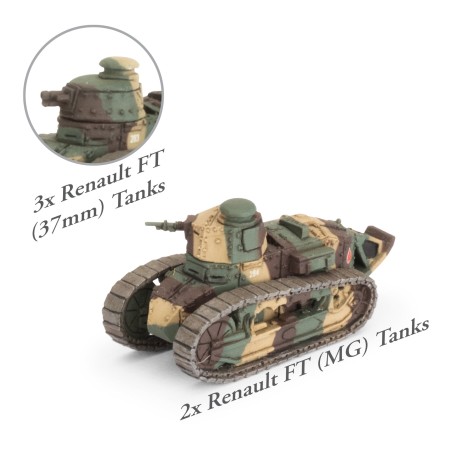 Renault FT Tank Platoon.
