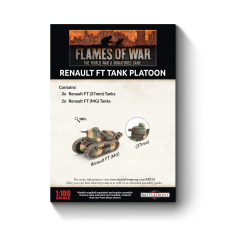 Renault FT Tank Platoon.