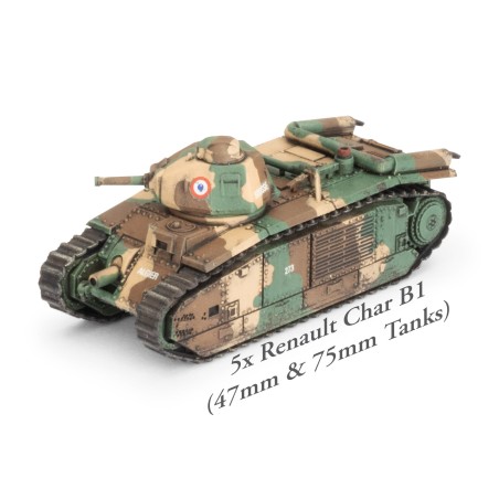 Renault Char B1 Tank Company.