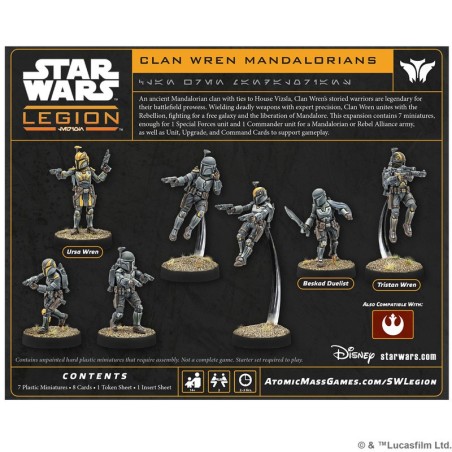 Buy Star Wars Legion Clan Wren Mandalorians | Expansion