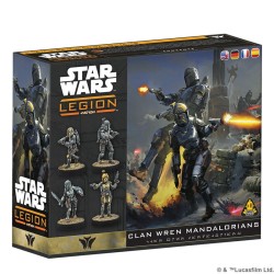 Star Wars Legion : Mandaloriens du clan Wren.