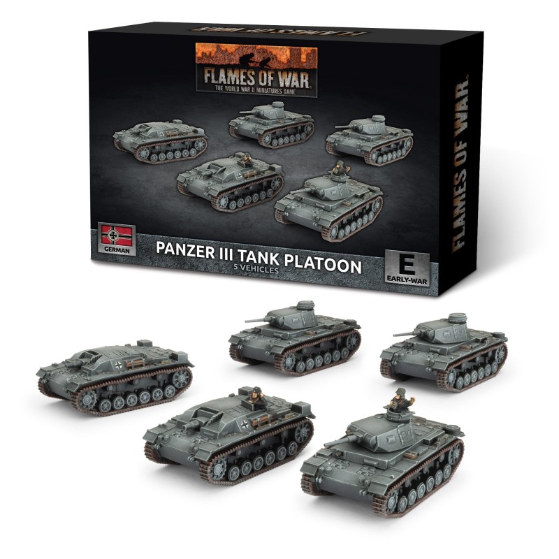 Peloton de chars Panzer III.