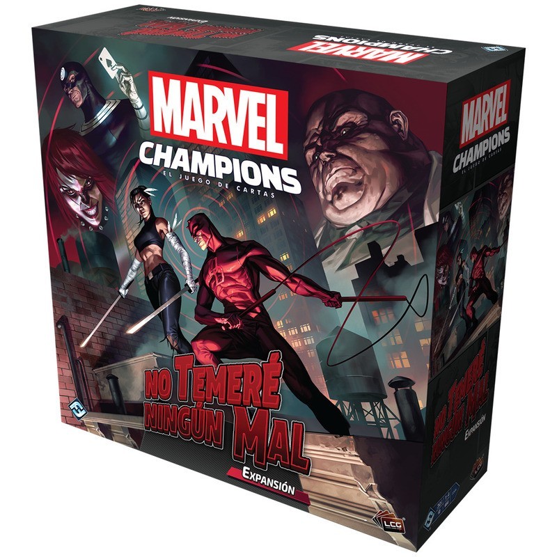 Imagen de la portada de la caja de marvel champions expansión de campaña No temeré ningún mal comprar marvel champions