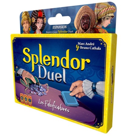 Splendor Duel: The Counterfeiters Box Cover Image Buy Splendor Duel