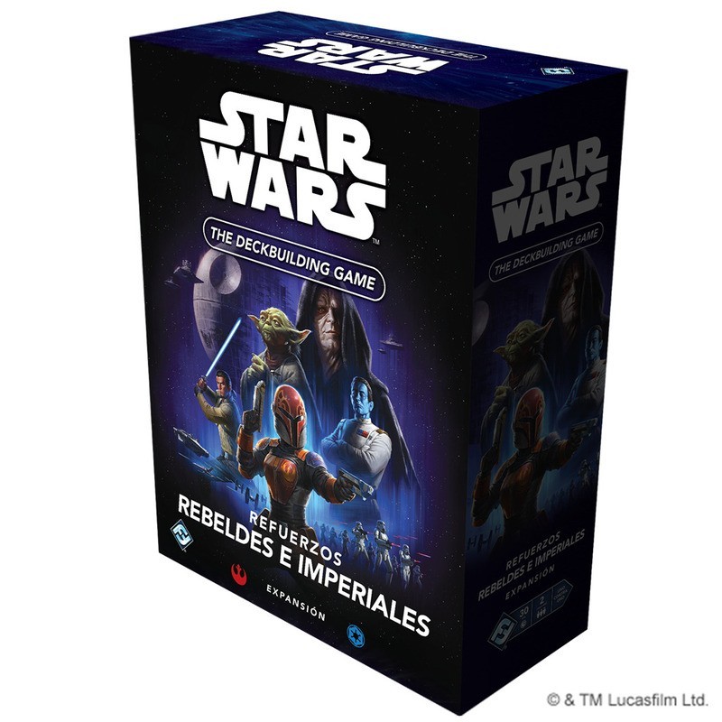 Star Wars: The Deckbuilding Game Refuerzos Rebeldes E Imperiales Expansión