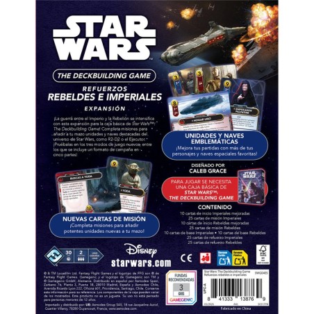 Buy Star Wars Deckbuilding Game Rebel & Empire Expansion