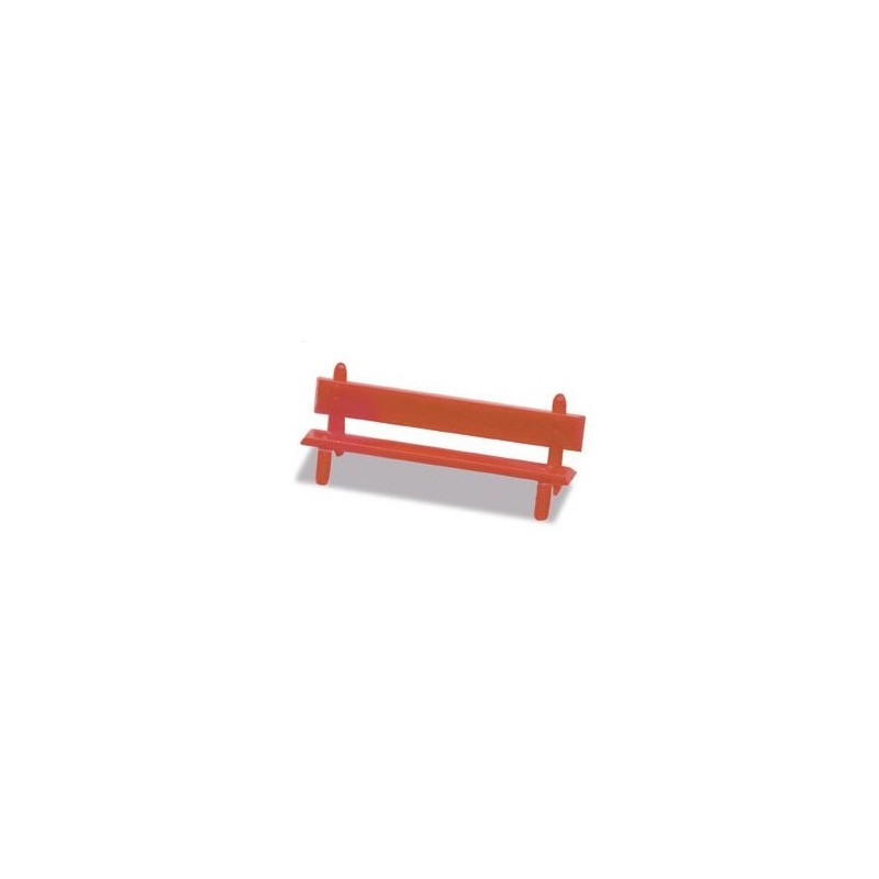 Platform Seats, red. PECO LK-26