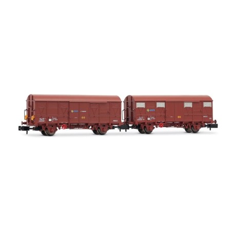 2 unit set J2, with rear lights. RENFE.