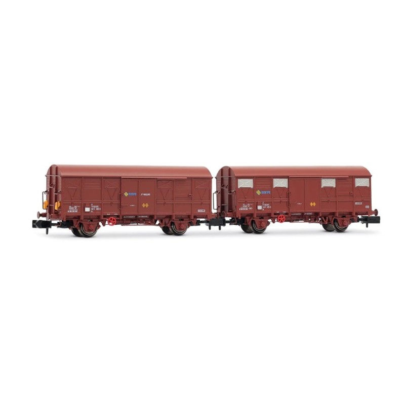2 unit set J2, with rear lights. RENFE.