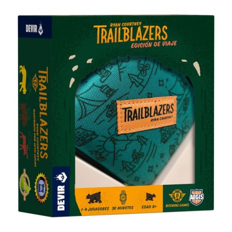 Buy Trailblazers Travel Edition Board Game | Devir