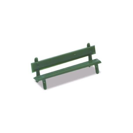 Platform Seats, green. PECO LK-25