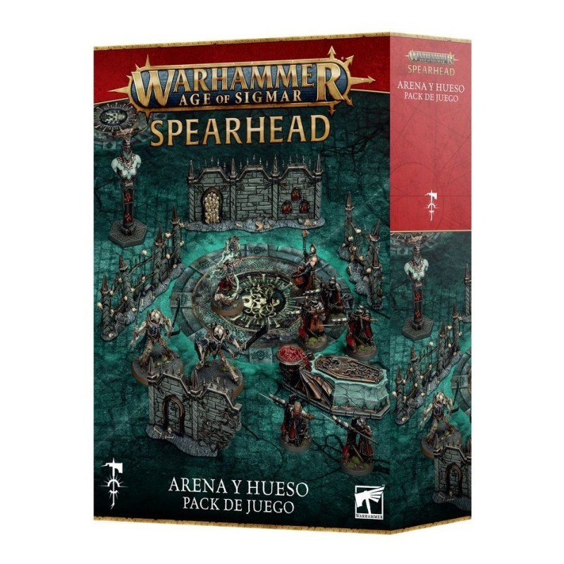 Spearhead: Pacchetto Giochi Sabbia e Ossa |Scatola rotta.