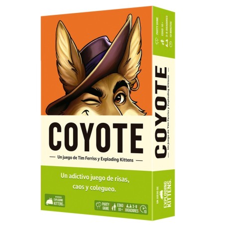 Cover image of the Coyote card game – Buy Coyote