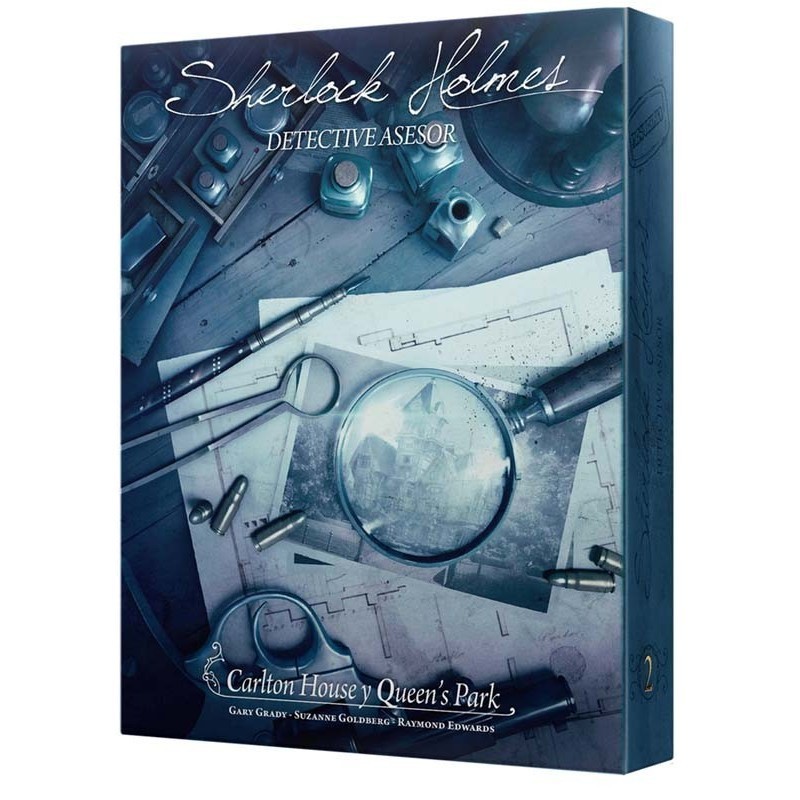 Imagen de la portada del juego de deducción sherlock holmes carlton house comprar juegos de deducción