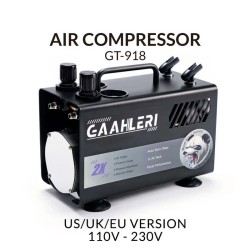 Dual Drive Series Airbrush Kit Compressor GT-918. GAAHLERI