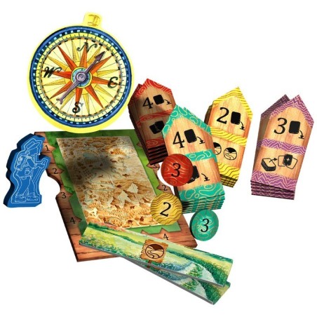 Gioco da tavolo della prateria, strategia e carte