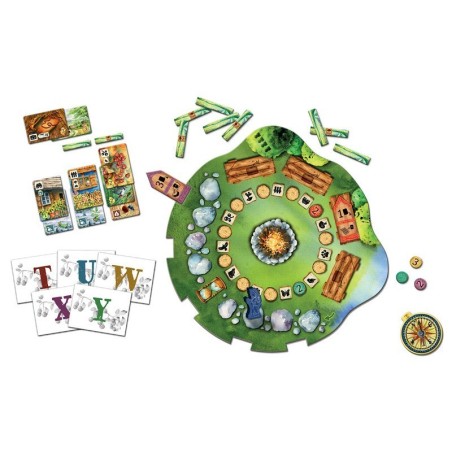 Gioco da tavolo della prateria, strategia e carte