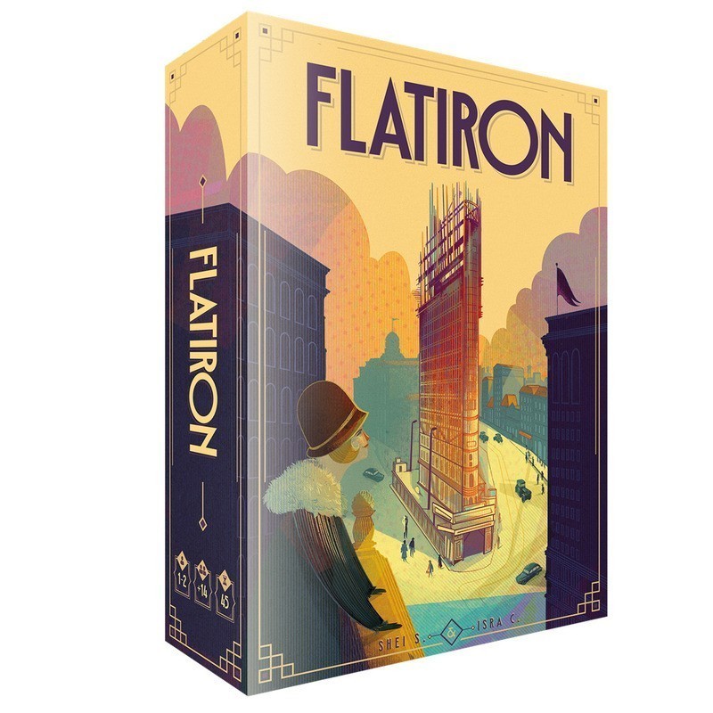 Strategia e costruzione di giochi da tavolo Flatiron e LUDONOVA