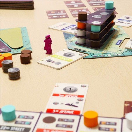 Stratégie de jeu de société Flatiron et construction LUDONOVA