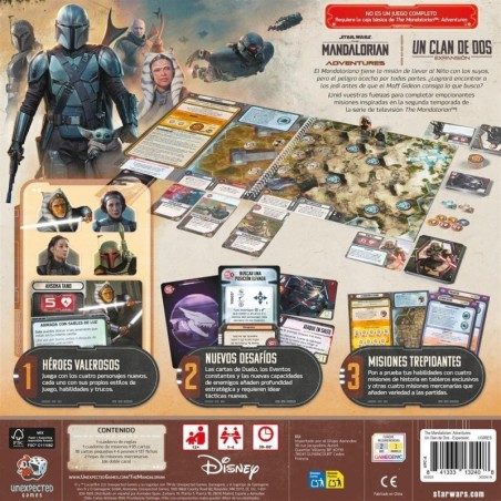 The Mandalorian Adventures A Clan of Two Erweiterung Brettspiel
