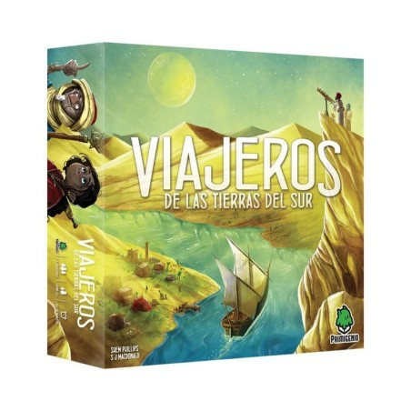 Southlands Travelers: Jogo de Tabuleiro de Estratégia e Exploração Southlands Travelers: Jogo de Tabuleiro de Estratégia e Exploração