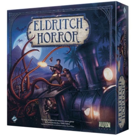 Cover image of the cooperative game Eldritch Horror – Buy Eldritch Horror board game