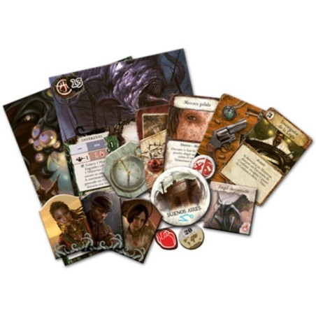 Horror Eldritch Lovecraft jogo de tabuleiro cooperativo