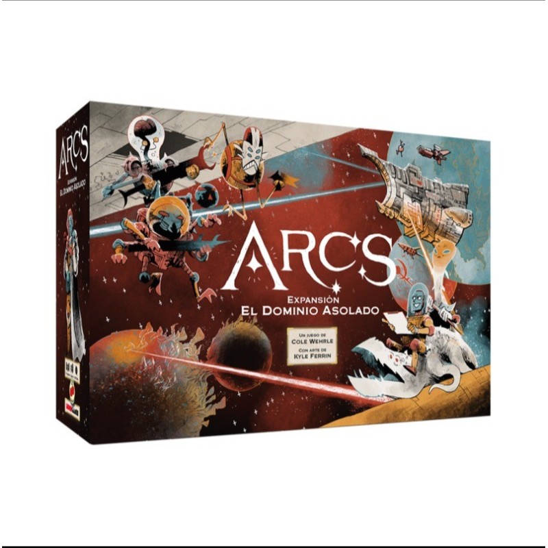 Jogo de tabuleiro de expansão ARCs: The Ravaged Dominion