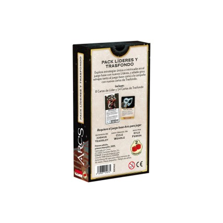 Jogo de Tabuleiro de Expansão ARCs Leaders & Backgrounds Jogo de Tabuleiro de Expansão ARCs Leaders & Backgrounds