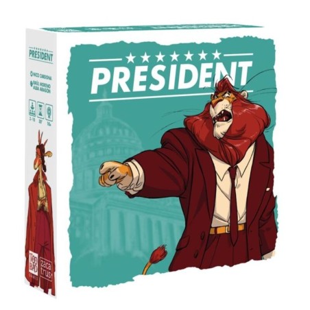 Jogo de cartas do Presidente Zacatrus