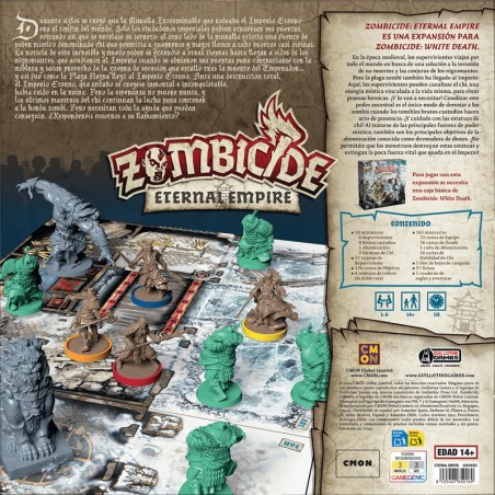 Zombicide White Death Eternal Empire expansion