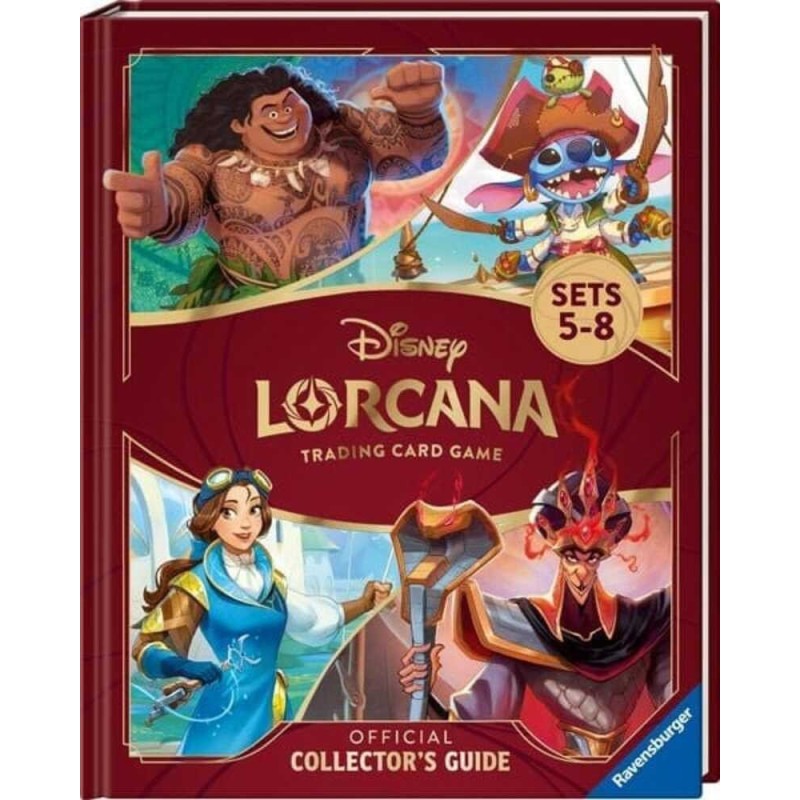Disney Lorcana Guida Ufficiale del Collezionista Set 5-8 inglese