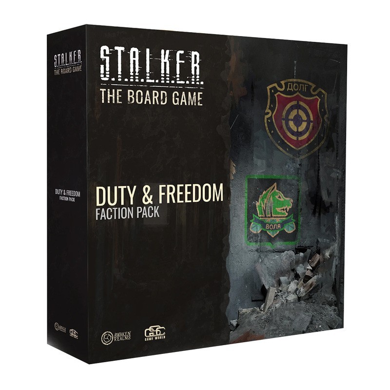 S.T.A.L.K.E.R. Duty and Freedom Factions Pack | Board Game Expansion