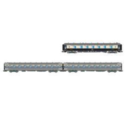 Set de 3 coches "Sud Express". SNCF.