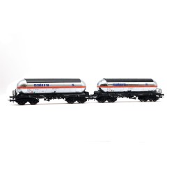 Set of ''Saltra'' tank wagons, RENFE.