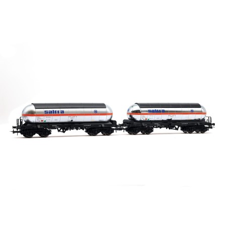 Set of ''Saltra'' tank wagons, RENFE.