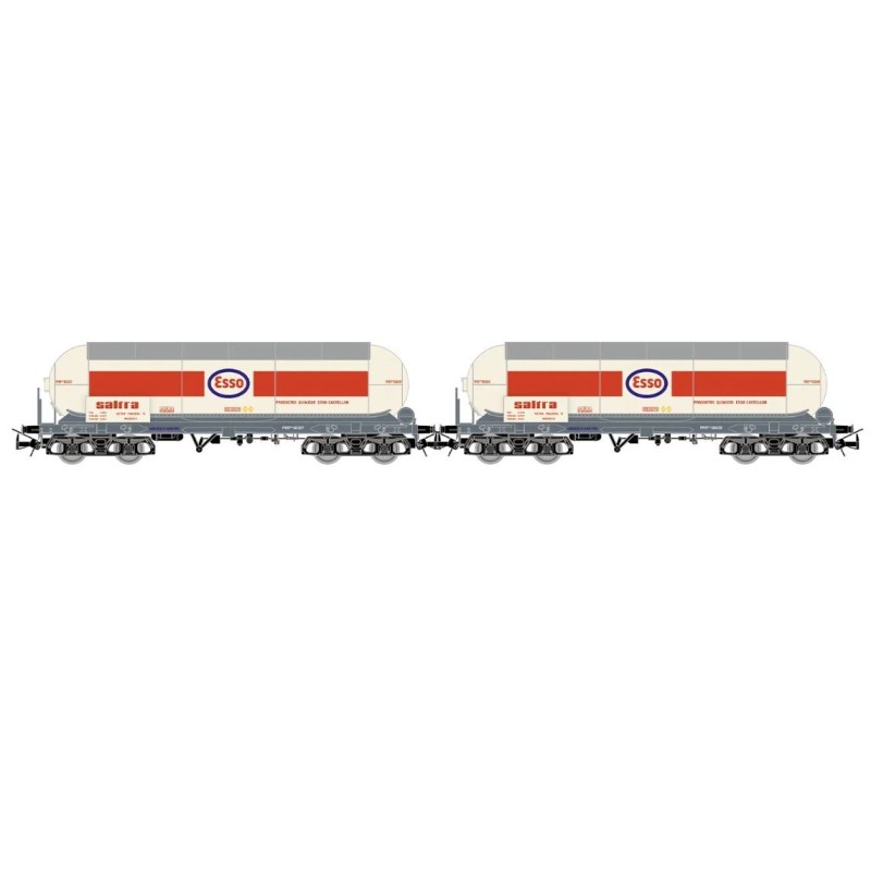 Ensemble de wagons-citernes « ESSO-Saltra », RENFE.