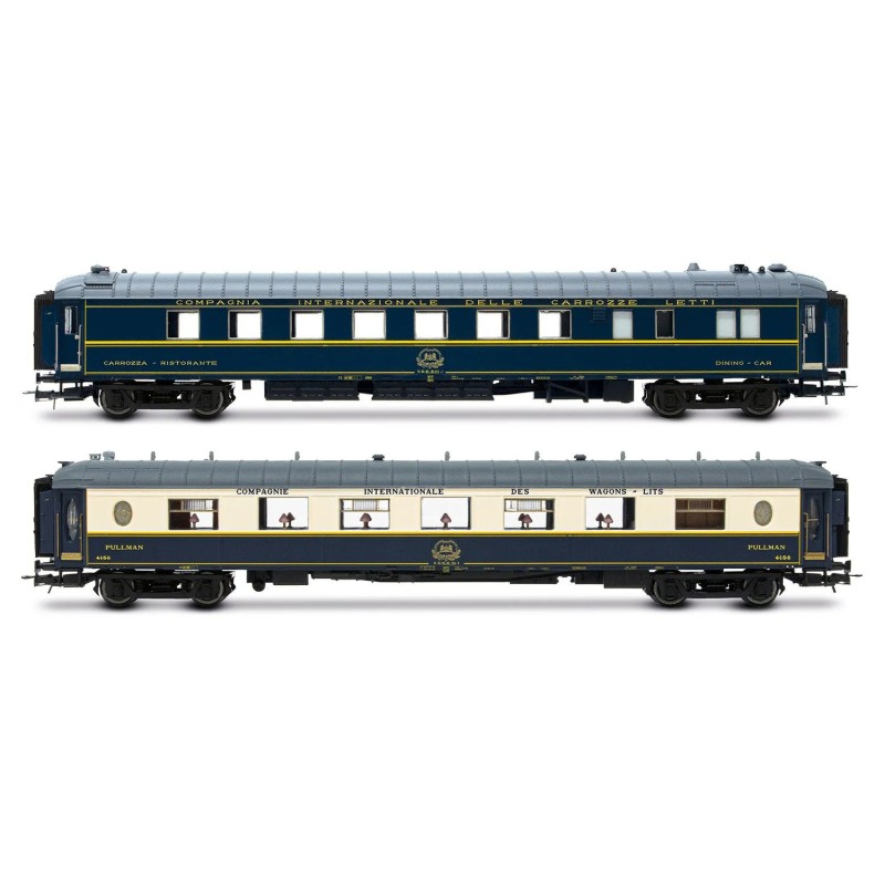 Set de 2 coches "R30/R33" + "Pistoiesi". CIWL.