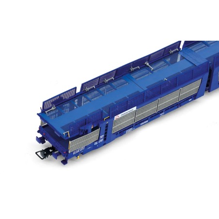 3-axle car transporter "Hispanauto". TRANSFESA.