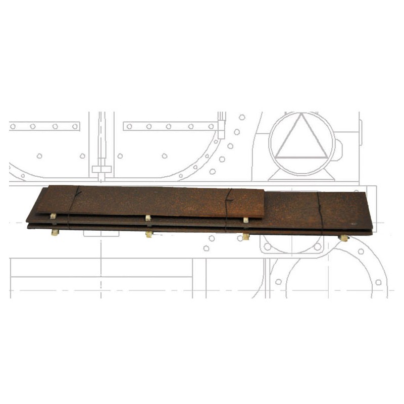 Chapas de metal oxidadas. MABAR 87004 Chapas de metal oxidadas. MABAR 87004