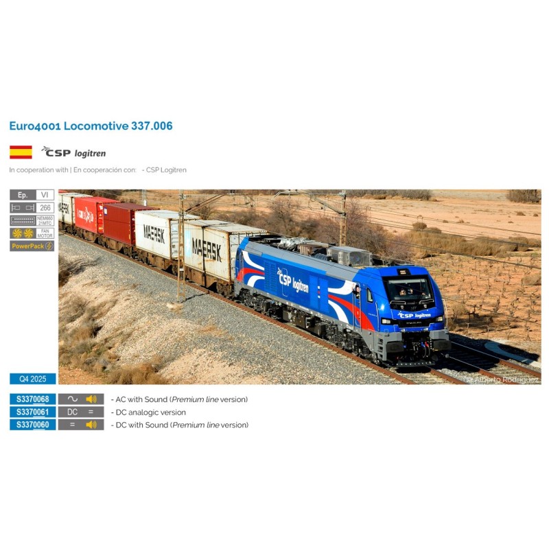 Locomotora 337.006, Logitren.