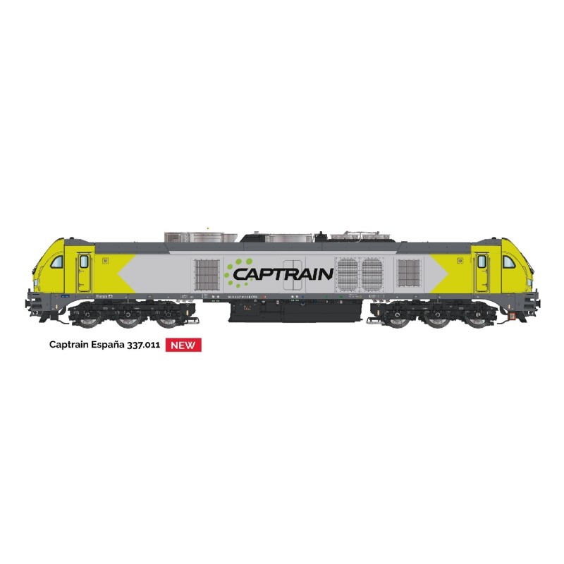 Locomotora 337.011, Captrain España. Versión Premium.