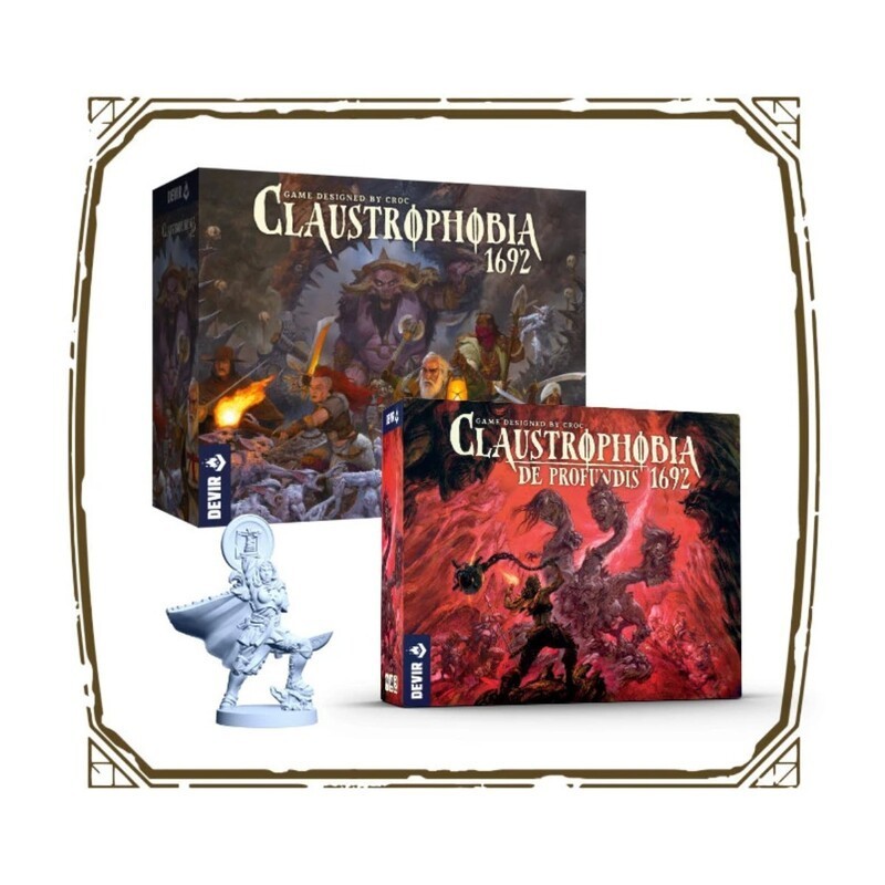Claustrophobia 1692 Bundle | Juego base + De Profundis + Stretch Goals