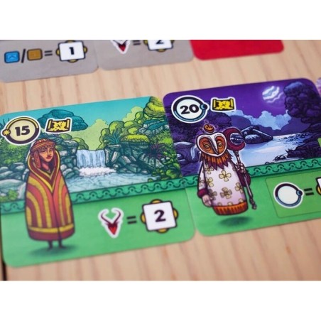 Distante | Jogo de tabuleiro de exploração e cartas