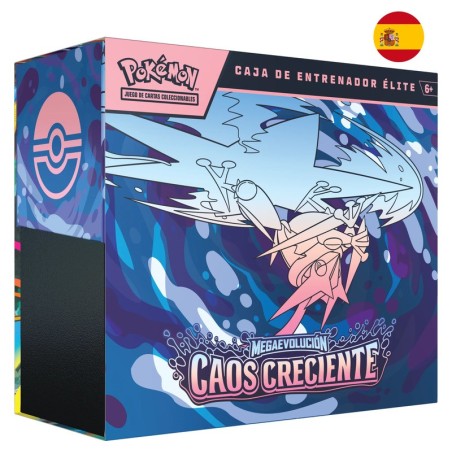 Image of the Pokémon Chaos Rising Elite Trainer Box (May 2026) in Spanish – Buy Pokémon